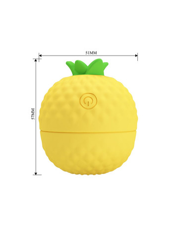 Кліторальний пульсатор Pineapple Secret, 5,7 х 5,1 см Pretty Love (361670308)