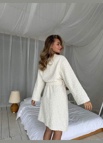 Жіночий махровий халат "Елеганс" жакард Cosy (302976713)