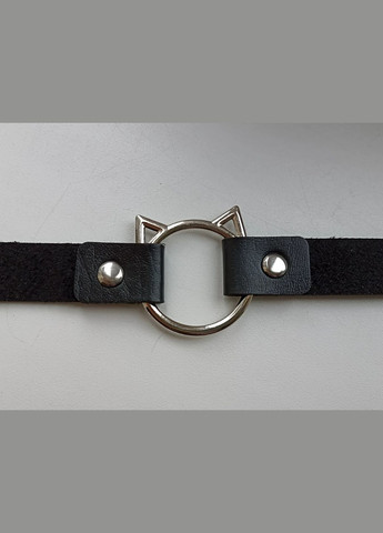 Стильный кожаный чокер с котом в стиле Панк готический ошейник подвеска кот No Brand (346125143)