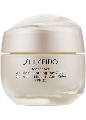 Денний крем, що розгладжує зморшки Benefiance Wrinkle Smoothing Day Cream SPF25 50ml (673959-64689) Shiseido (368634333)