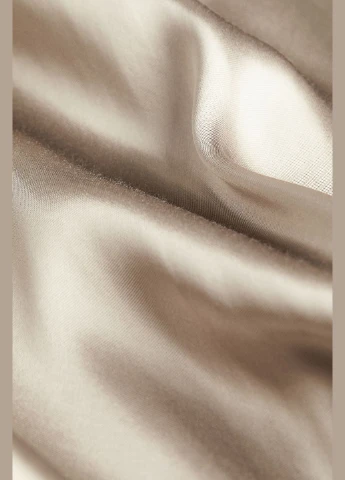 Бежевая повседневная однотонная юбка H&M