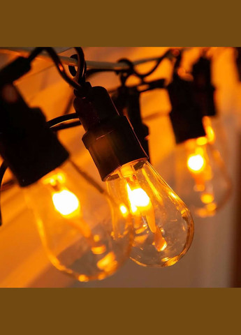 Ретро-гірлянда вулична 10 LED довжина 5 метрів, імітація вогню GarlandoPro (328603578)