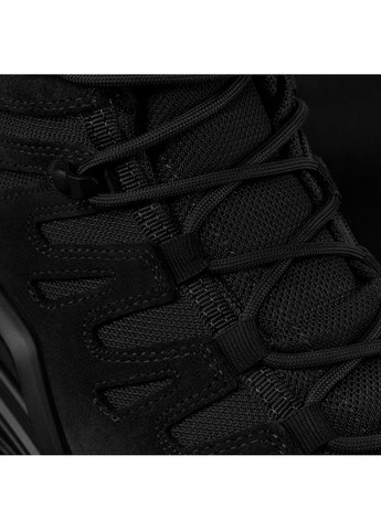 Черные осенние ботинки тактические caiman black M-TAC