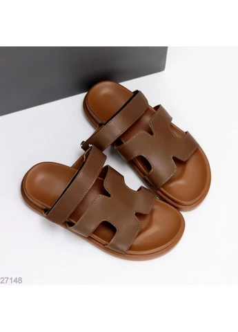 Шкіряні шльопанці No Brand (391915401)