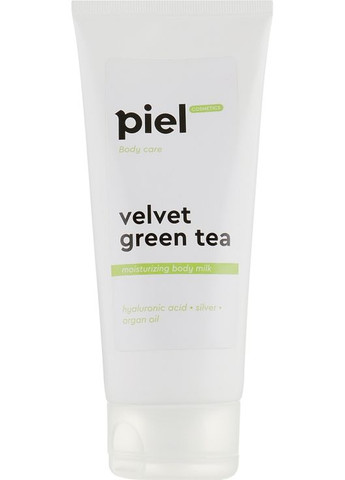 Увлажняющее молочко для тела Velvet Green Tea Moistrurizing Body Milk 250ml (451597-30971) Piel Cosmetics (368646696)