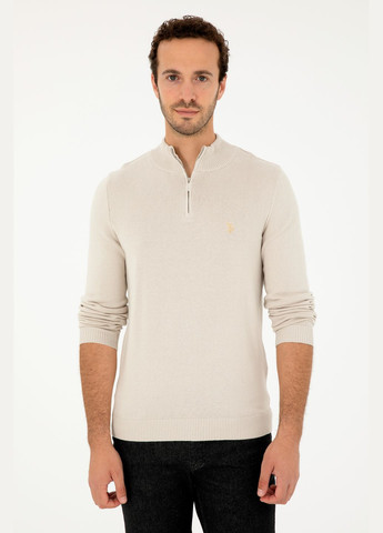 Сірий светр u.s. polo assn. чоловічий U.S. Polo Assn.