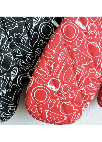 Кухонная кулинарная перчатка, яркая текстильная перчатка-прихватка 1 шт ( ) China (366874817)