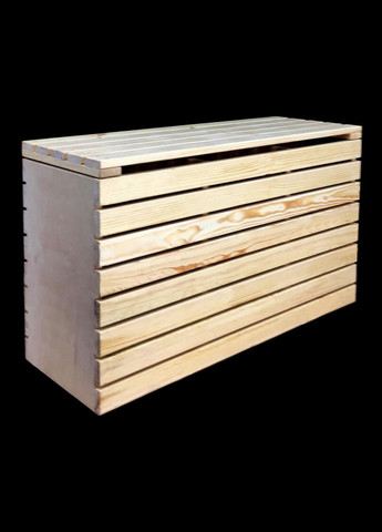 Корзина для белья из дерева Банми бланже (КЗБ-001401) No Brand (328293478)