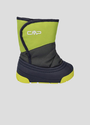 Зимние зеленые сапоги на меху baby latu snow boots CMP