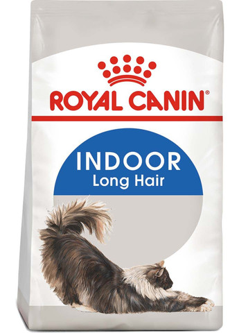 Сухой корм для домашних кошек Indoor LongHair 2 кг Royal Canin (286472613)