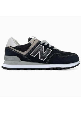 КРОССОВКИ ЖЕНСКИЕ NEW BALANCE 574 LEGACY BLACK GREY НЬЮ БЕЛАНС 574 No Brand серые демисезоны (367169271)