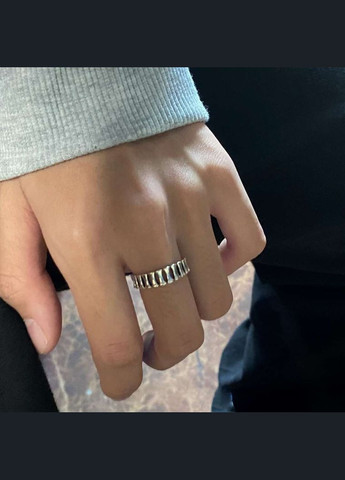 Перстень з титанової сталі No Brand (327430371)