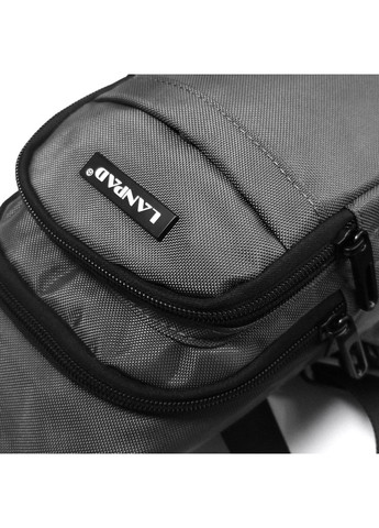 Чоловіча сумка тканинна сіра Lanpad (366293408)