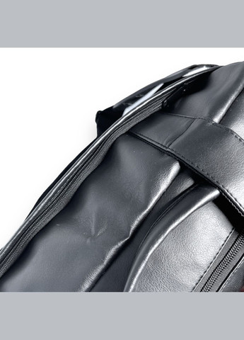 Спортивная сумка, одно отделение, фронтальный карман, задний карман, съемный ремень, размер 47*25*19 см, черный BagWay (285815003)