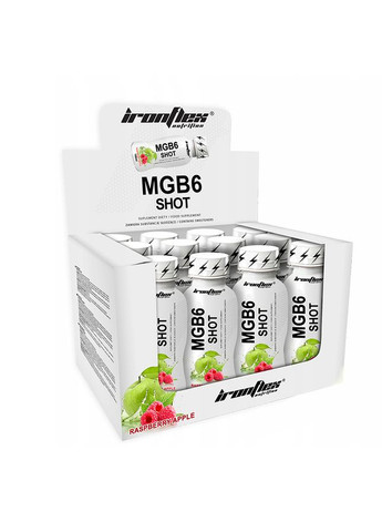 Магний + Витамин В6 Mg+B6 Shot 12x 100 ml (Apple raspberry) Iron Flex (282744821)