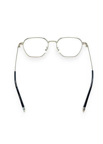 Комп'ютерні окуляри сріблясті, квадратної форми, унісекс No Brand (307063937)