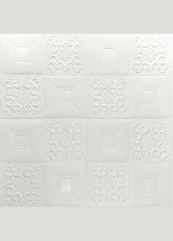 Самоклеющаяся декоративная настенно-потолочная 3D панель фигуры 700х700х3мм (114-3) SW-00000697 No Brand (328579263)