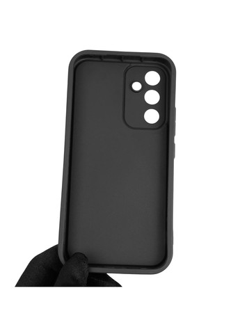 Чохол силіконовий Soft Touch з 3D принтом для Galaxy A54 5G (SM-A546E) чорний (Повний захист камери) Samsung (371652875)