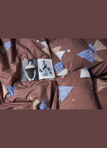 Комплект постельного белья Микросатин Premium «» евро 200х220 наволочки 4х70х70 (MS-820005054) Moon&Star Amber Dream (293148158)