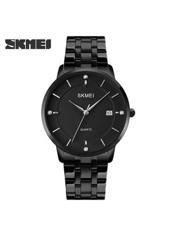 Мужские классические часы на браслете 1801S (Золотые) Skmei (315705096)