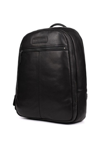 Великий шкіряний рюкзак HB4006A чорний HILL BURRY (327092826)