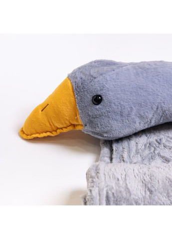 Мягкая игрушка-подушка с пледом внутри Гусь-обнимусь 135 (см) игрушка плед 3 в 1 детский плюшевый плед 520-6G Yiwu (370801279)