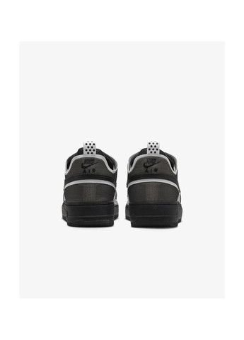 Чорні кросівки чоловічі air force 1 react black dm0573-002 Nike