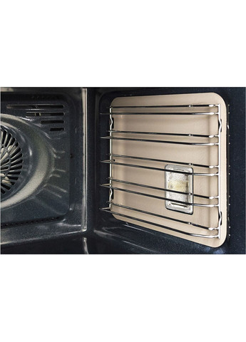 Духовой шкаф электрический OEG 934 STF BB + Камень для пиццы 33 см (2468101086799) в подарок! INTERLINE (368599123)