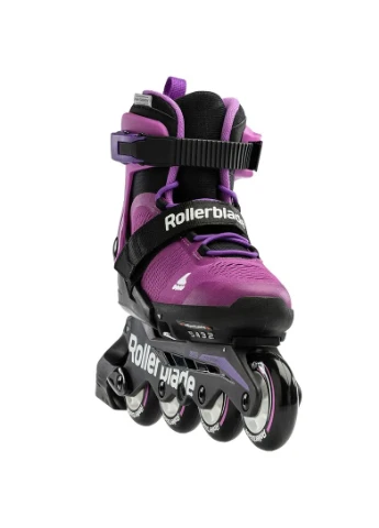 Дитячі ролики Microblade 2023 Чорний-Фіолетовий Rollerblade (278273222)