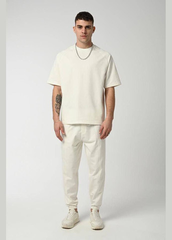 Белый демисезонный остюм оверсайз турецкая тринитка петля премиум качества No Brand