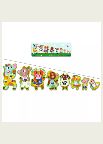 Пазлы Большие и малые на ферме 16 шт (DJ08266) Djeco (333252995)