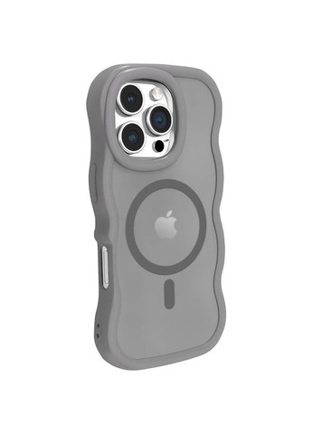 Чохол на iPhone 16 Pro Max / для айфон 16 про макс з функцією магсейф MagSafe фігурний Black Epik (360637778)