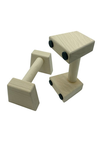 Паралетси, упори для віджимання дерев'яні Wood Gym Push Up NE-WD-20 з бука 20 см 2 шт Newt (344390930)