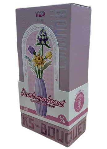 Интерьерный конструктор Embrace Flowers for Mom 300 деталей Разноцветный (2104619274) No Brand (395124760)