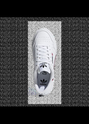 Білі всесезонні кросівки continental 80 j adidas