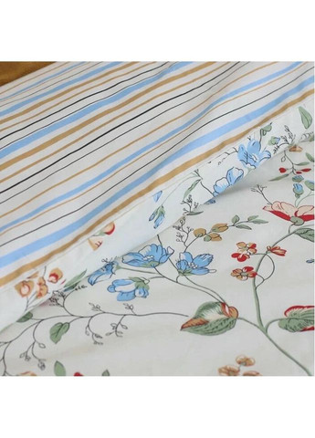 Постельное белье евро Ранфорс 22199-E 220х200 см Viluta (336328572)