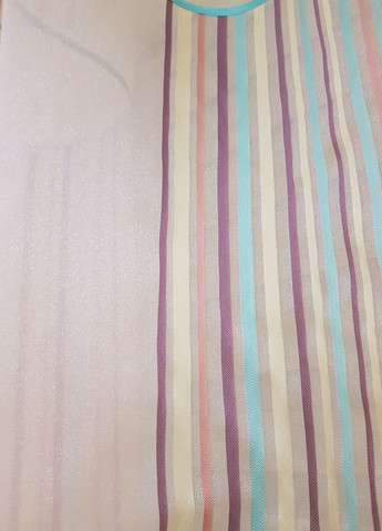 Тюль до подоконника Color карниз 130см разноцветный (22_2а) Firanka Line (332795272)
