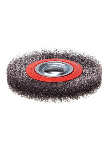 Дисковая щетка рифленая 150 мм для работы по дереву, бетону и металлу, 32 мм посадка Intertool (332205864)