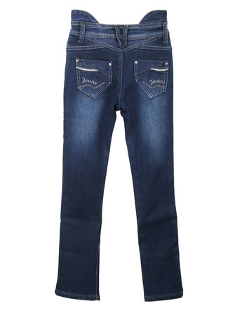 Синие демисезонные джинсы Glamour
