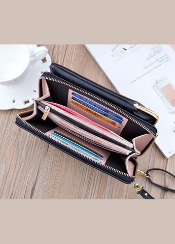 Маленька жіноча сумочка клатч на плече зі знімним ременем сірий (sku_1281С) No Brand (330576028)