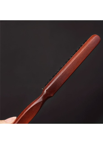 Дерев’яний гребінець із зубчиками для укладки волосся та створення гладкого хвосту China (368152140)