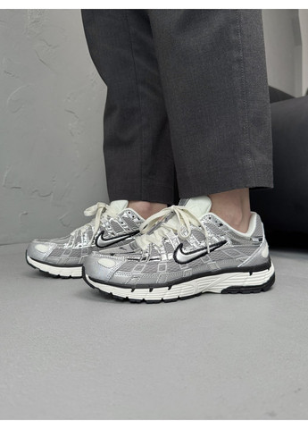 КРОСІВКИ ЖІНОЧІ NIKE P-6000 SILVER НАЙК П-6000 No Brand комбіновані демісезони (367173461)