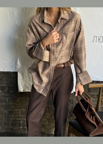 Стильна сорочка в клітинку Luna (330769438)