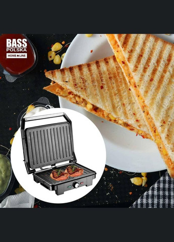 Электрический гриль, складной, с контролем температуры BH-10397 Bass Polska (368698092)