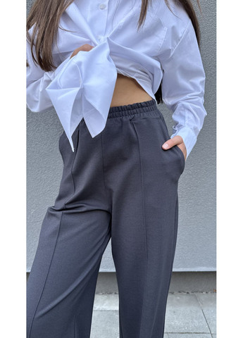 Серые демисезонные брюки Top Hat Kids