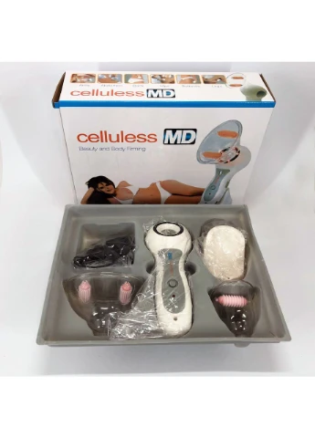 Массажер вакуумный антицеллюлитный Celluless MD NEW вакуумно-роликовый эффективный массажер Целюлес UKC (397596604)