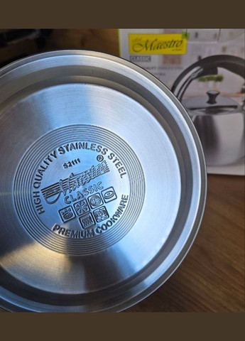 Чайник зі свистком для плити 3 л (MR-1333) Maestro (334712888)