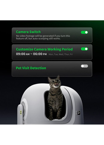 Смарт лоток Purobot Max PRO With Cam Self-Clean (P9904) PETKIT (330120640)