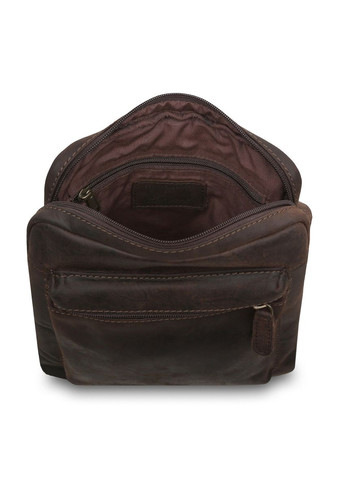 Мужская сумка из винтажной кожи через плечо PATTY OIL BRN Ashwood (303831954)