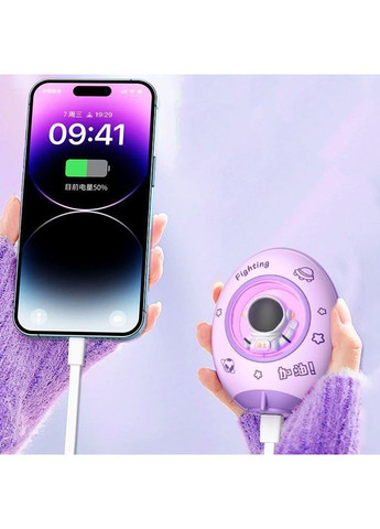 Грелка для рук + повербанк 5000mAh фиолетовый Wekome (355949778)